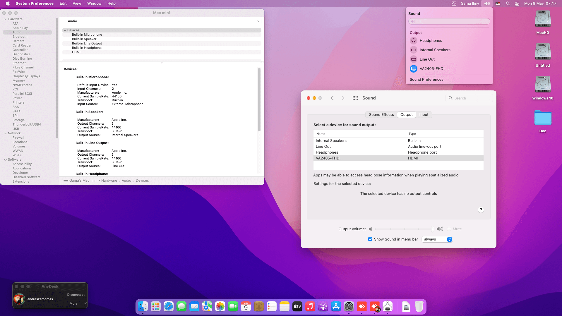HP Slimline 290 P0036D [CoffeeLake + Intel UHD 630]   OpenCore 5